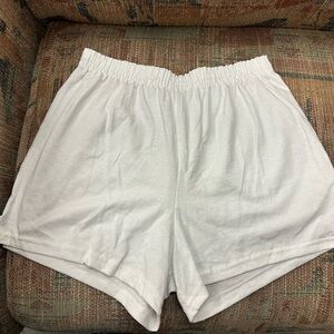 Soffe Women's White Athletic Shorts